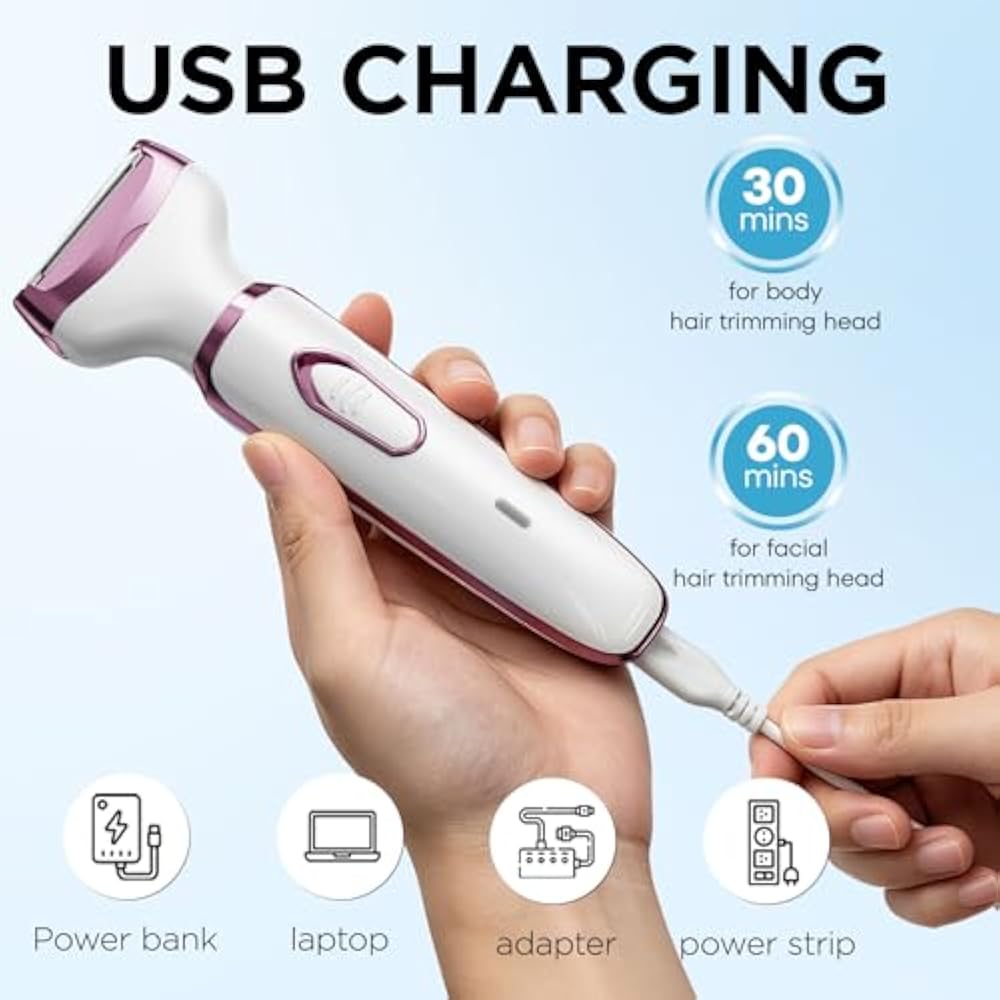 2-in-1 Lady Electric Shaver