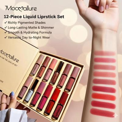 Maclore 12-in-1 Lip Gloss Set