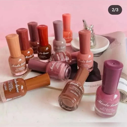 12 PCS Nail Polish Set