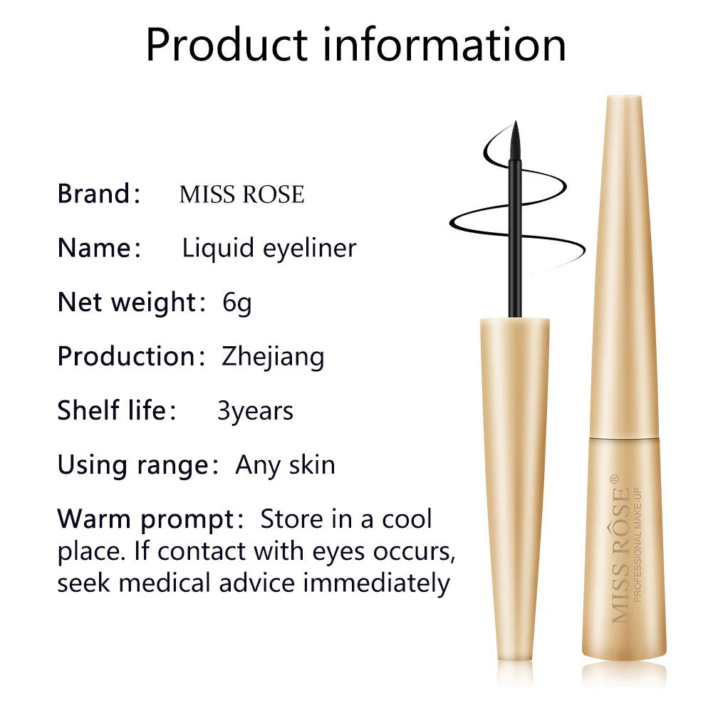 Miss Rose Waterproof Eyeliner